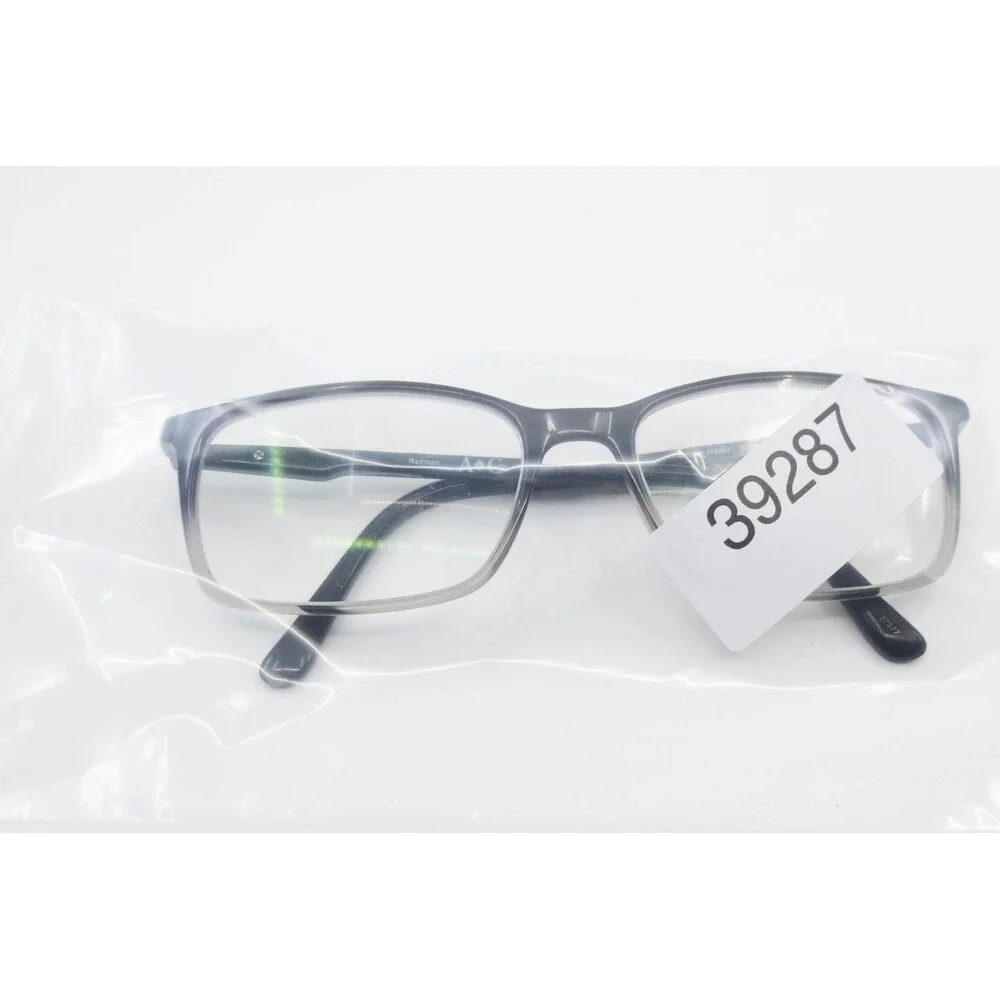 A&C Redman Eyeglasses Smoke SMK Gradient Rectangular Frames 60-19-155 39287